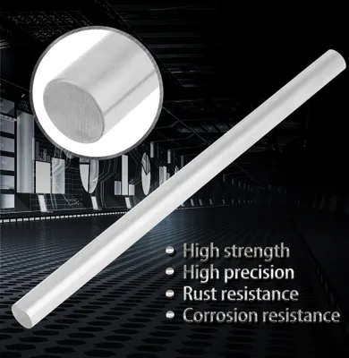 Obrázok produktu pre 1 ks ložiskový oceľový valec Lineárny hriadeľ Rovná okrúhla tyč s priemerom 10 mm (200 mm)