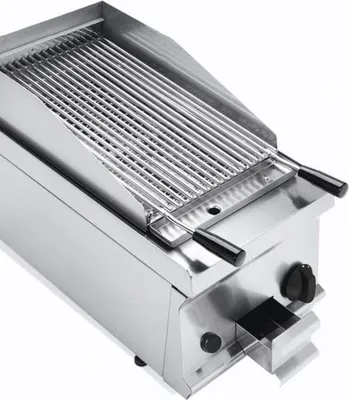 Obrázok produktu pre Plynový lávový gril KBS, 1 vykurovacia zóna, výškovo nastaviteľný rošt, piezoelektrické zapaľovanie, 6,9 kW