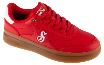 Obrázok produktu pre Tenisky Skechers Duraleather Lace Up Snoop Cupsole 251200-RDW, pánske, červené
