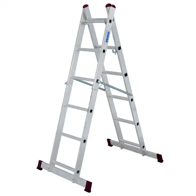 Produktbild von Krause Corda Leiterngerüst 2x6 Sprossen