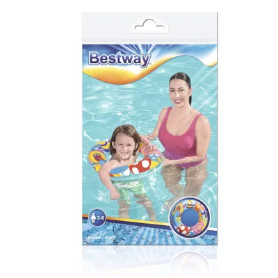 Obrázek produktu pro Bestway 36013, Vícebarevný, Plovací kruh, Vzorovaný, Vinyl, Čína, 48 cm