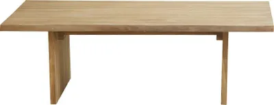 Produktbild von Couchtisch Teakholz massiv 120 cm Holz