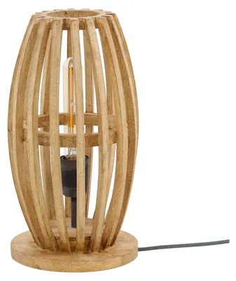 Produktbild von FURNLUX Tischlampe Orbit Sand Braun 20cm / Hauptfarbe: Beige / Abmessungen: 20 x 38 x 20 cm