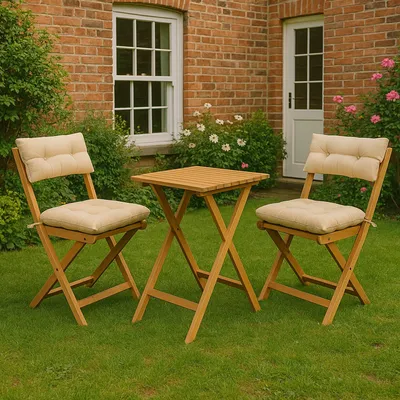 Image de Isso - Salon de Jardin, Écru, 2 Places