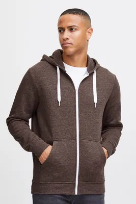 Produktbild von SOLID SDOlli Zip-Hood Herren Sweatjacke Kapuzenjacke Hoodie mit Kapuze Kordelzug Reißverschluss Kängurutasche Regular fit