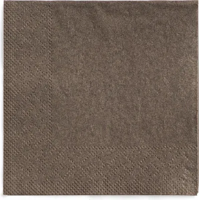 Produktbild von Sovie HORECA Cocktail-Servietten Braun aus Tissue 24 x 24 cm, 3-lagig, 150 Stück