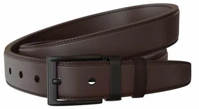 Produktbild von Herren Leder Gürtel Kürzbar Jeans Hosen Business Gürtel Braun 100