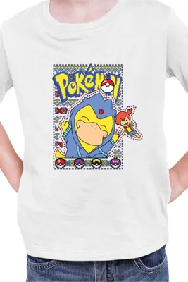 Produktbild von Kinder T-Shirt Japan Manga Anime Comics Pokemon 045, / Weiß
