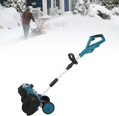 Drahtloser leichter Schneeschieber mit verstellbarem Winkel