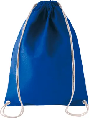 Image de Sac de sport Kimood Drawstring Sac de sport imperméable, Taille:U, Couleur:Dark Royal Blue