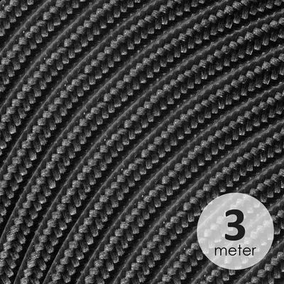 Produktbild von Home Sweet Home Bügelschnur, schwarz, 3 Meter.