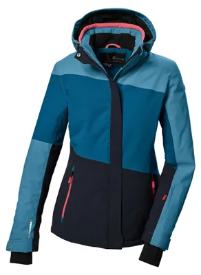 Productafbeelding van Killtec dames ski-jas/functionele jas met afneembare capuchon en sneeuwvanger, model KSW