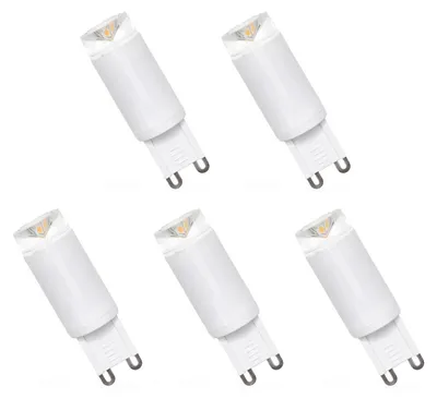 Productafbeelding van Spectrum LED Insteeklamp G9 Helder - 2.5W 210lm 6000K - Koudwit - Vervangt 21W - 5 stuks