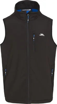 Image de Trespass Hommes Vassus Gilet Soft-Shell TP3800 (L) (Noir)