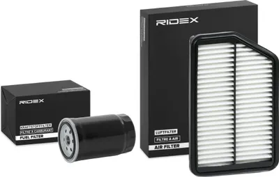 Produktbild von RIDEX Filterset Inspektionspaket Filtersatz für HYUNDAI ix35 (LM, EL, ELH) für KIA SPORTAGE (SL)