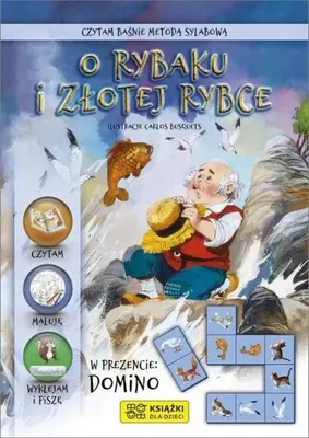 Obrázek produktu pro Czytam baśnie metodą sylabową. O rybaku i złotej.. - Beata Wojciechowska-Dudek