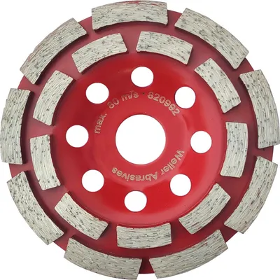 Produktbild von Weiler Diamantschleifteller, Ø 115, 125 mm, Bohrung 22,23 mm für Winkelschleifer, Ø Durchmesser:125mm