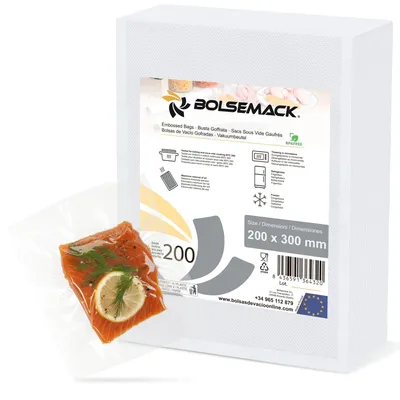 Produktbild von Elzusha - Vakuumbeutel, 20 x 30 cm, Packung mit 200 Stück
