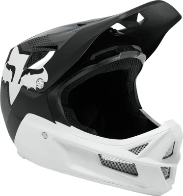 Produktbild von FOX RAMPAGE COMP CAMO Downhillhelm XL in grün/grau