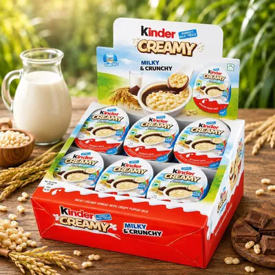 Produktbild von Ferrero | 24x Kinder Creamy, Milky & Crunchy
