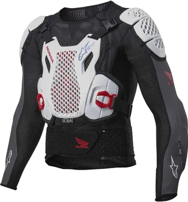 Zdjęcie produktu dla Kurtka ochronna Alpinestars Honda Bionic Plus V2 z długim rękawem, czarna, rozmiar L