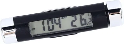 Produktbild von Auto-Lüftungsuhr, 2-in-1-Multifunktions-Clip-On-Digital-Thermometer mit LED-Hintergrundbeleuchtung