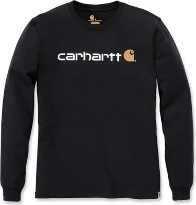 Produktbild von Carhartt EMEA Workwear Signature Graphic Core Logo Langarmshirt (Black,XS)