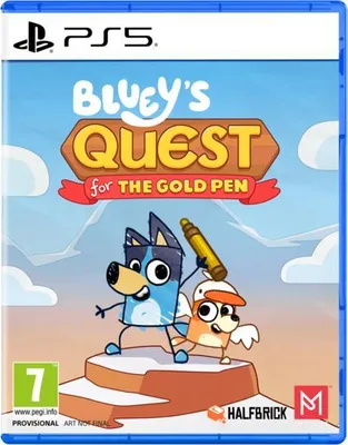 Image de Jeu PS5 CENEGA Les quêtes de Bluey pour le stylo d'or
