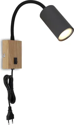 Produktbild von Wandleuchte Innen Wandlampe mit Schalter Wohnzimmer Schlafzimmer Leselampe