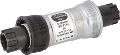 Produktbild von tretlager BB-ES30 Stahl 68E - 121 Octalink BSA silber/schwarz