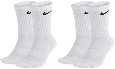 Produktbild von 4 Paar Nike SX4508 Herren Damen Socken - Farbe: 4 Paar weiss - Größe: 42-46