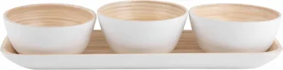 Produktbild von Present Time - Schale Puro - Weiß - 36x12x6cm