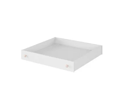 Obrázek produktu pro Šuplík k dětské posteli LEGUAN - bílý / růžový