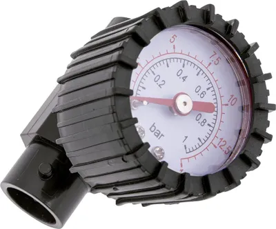 Produktbild von Talamex Handpumpenmanometer Schwarz Schwarz One Size