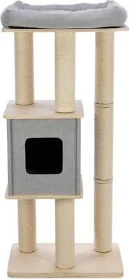 Image de TRIXIE Luan, Indoor, Plüsch, Polyester, Grau, 1290 mm