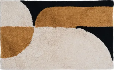 Produktbild von Badematte Bowie - Ocker 60 x 100 cm
