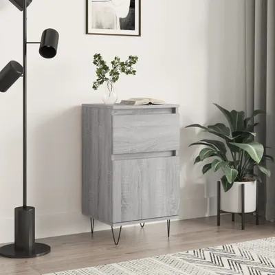 Obrázek produktu pro vidaXL Příborník Grey Sonoma 40x35x70 cm výrobek z odvozeného dřeva