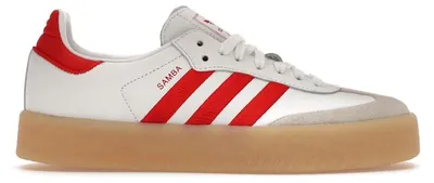 Produktbild von adidas Sambae White Better Scarlet Gum (Women's) - EU 38 2/3