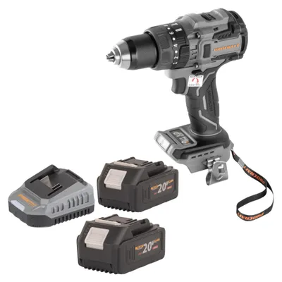Productafbeelding van Procraft Industrial CD20B-BB accu-slagboormachine 20 V 150 Nm borstelloos + 2x accu 4,0 Ah + oplader