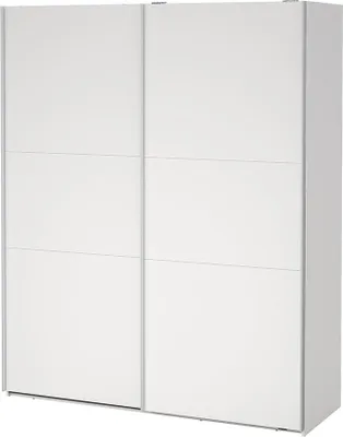 Produktbild von Como Schiebetürenschrank 2 Türen 180x220cm weiß.