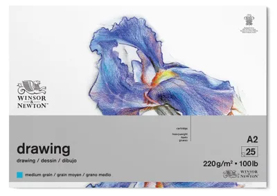 Immagine prodotto di WINSOR & NEWTON Blocco da disegno medio, A2 25 listů