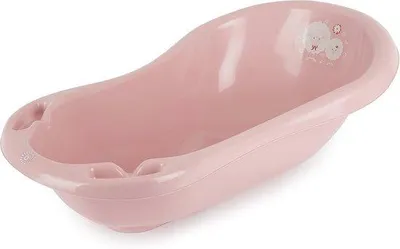 Productafbeelding van Ergonomische Babybadkuip - Roze Schaapdesign, Geschikt voor 0-36 Maanden, 84 x 49 x 30 cm
