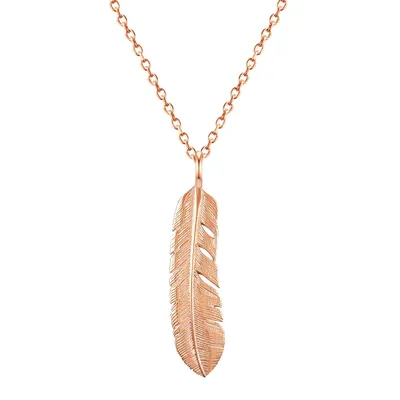 Produktbild von Eastside Halskette Feder Edelstahl 45,0 cm Basiskette + 5,0 cm Verlängerung 50050065