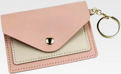 Produktbild von Kreditkartenetui Damen Kartenetui Visitenkartenetui Klein Geldbörse Kartenhalter Rosa