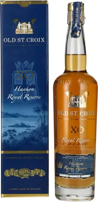 Produktbild von Old St. Croix (A.H. Riise) XO Kong Haakon + Box 700ml 42% Vol.