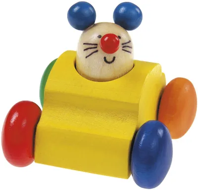 Immagine prodotto di Selecta Spielzeug Topeto, Rollspielzeug, Babyspiel, Babyspielzeug, Holz, 7 cm, 61048