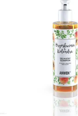Obrázek produktu pro Anwen Brzoskwinia i Kolendra Delikatny Szampon do suchej i wrażliwej skóry głowy, 200 ml
