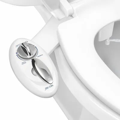 Produktbild von LUXE Bidet NEO 180: Selbstreinigende, Doppeldüse, nicht elektrischer Bidet-Aufsa