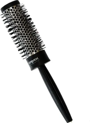 A professional product shot of a hairbrush against a white background.