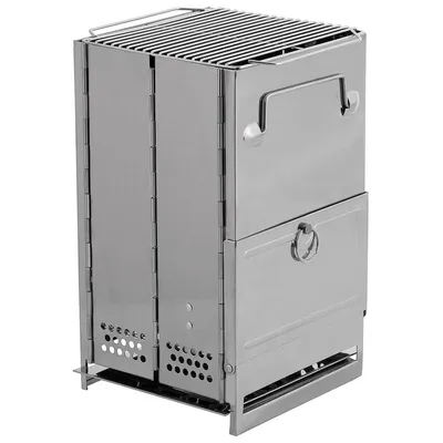 Produktbild von Fox Outdoor 33691C - Raketenofen - mittel - silber